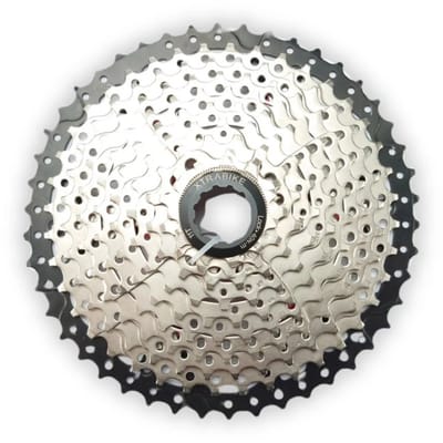 Xtrabike Cassette - 10-Speed - 11-46T - Shimano/SRAM Compatibel - MTB & Trekking Fietskrans - Zilver