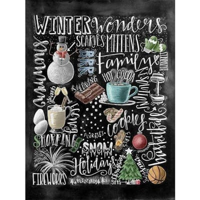 5D bricolage diamant broderie paysage tableau noir citation diamant peinture point de croix décor à la maison cadeau 20X30CM gray