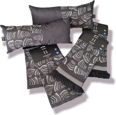Cadeauset Rento pino - sauna textiel | zwart