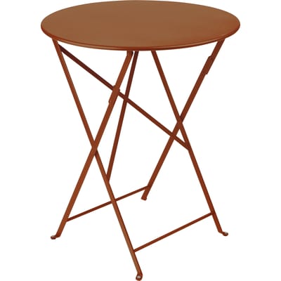 Fermob BISTRO klaptafel rond - E2 gekonfijte sinaasappel - Ø 60 cm