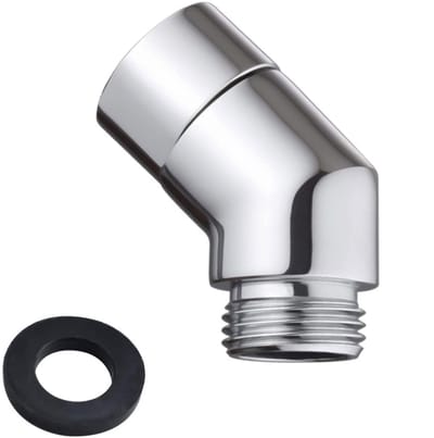 Dailygoods - Shower Adapter - 135 graden - Hoogwaardige verbinding - 44.5mm - Handdouche Adapter - Duurzaam en stevig - Geschikt voor elke douche
