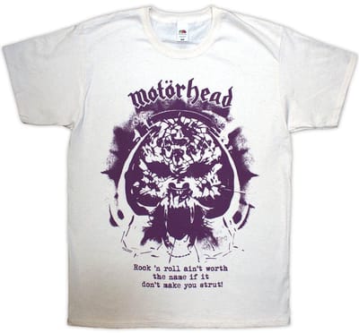 Motorhead - Make You Strut Heren T-shirt - S - Creme