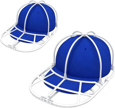 2x Petten Wasmachine Houder - Vervormingsvrije Wasmachine Rek & Opbergrek voor Baseballpetten