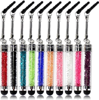 Stylus pen /Mini touch pen geschikt voor iPhone, iPad , iPod /Samsun tablets... mix kleurjes 4 stuks