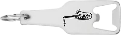 Akyol - saxofoon flesopener - Saxofoon - cadeau muziekliefhebber - leuk cadeau voor je vriend om te geven - verjaardag muzikant - 105 x 25mm