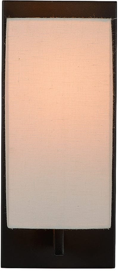 Atmooz - Wandlamp Tommaso - Industrieel - Woonkamer / Slaapkamer - Zwart en witte kap - Hoogte 35cm - Metaal