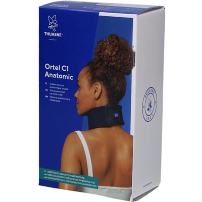 Thuanse Nekbrace C1 Anatomic Blauw | Hoogte 9 cm | Nekkraag| Versleten nekwervels | Artrose | Maat 2