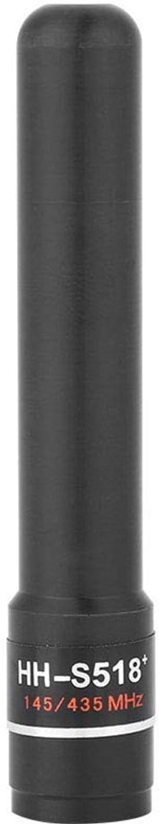 Dailygoody - Korte Antenne voor Radio - Dual-Band 2dBi - Ideaal voor Handhelds - 144/430 MHz - Versterkt Ontvangst - Geschikt voor Vertex