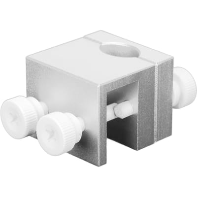 Aquarium Armatuur Houder Multifunctioneel Aluminium Legering Body Aquarium Waterpijp Bevestigingsklem white