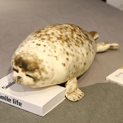 Hoge Kwaliteit Gesimuleerd Zeeleeuw Pluche Speelgoed - Zee Wereld Biologisch Kleine Zeeleeuw Knuffel Slaap Comfort Knuffel Pop Cadeau 50cm