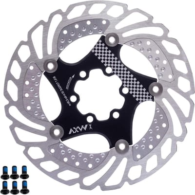 Fiets Schijfremrotor - Remonderdeel - Fietsen - Verbeterde Warmteafvoer - 140 mm - Zwart