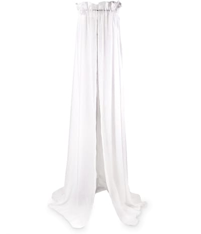 Bedhemel voor babybed - Voile Ivory