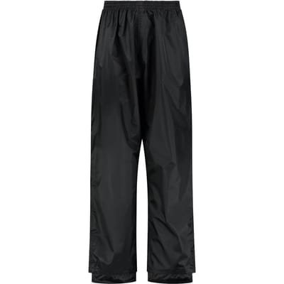Ralka Regenbroek Waterdicht en met schoenbeschermer - Kids - Zwart - 140