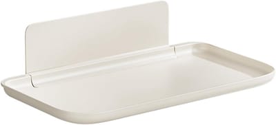 Inklapbaar Wandbord - Afneembare Plank - Ruimtebesparend Opbergen - Gratis Installatie - 23 x 113 x 23 mm - Koper