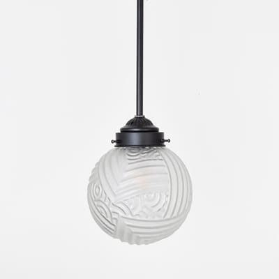 Hanglamp Nouveau Romance Geëtst Moonlight - Art Deco Trade