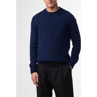 NN.07 Lee Knit Navy Blue Maat: XXL | Sweaters Outlet | Heren | Blauw