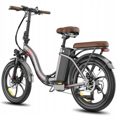 Fafrees F20+ Pro Opvouwbare Elektrische Fiets – 36V 25Ah Accu, 120km Bereik, 7-Speed Shimano, 20"x3.0" Banden – Grijs