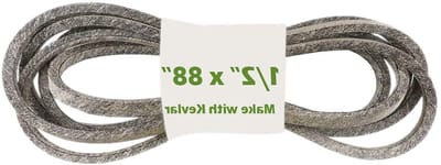 Grasmaaier Riem - V-snaar Dek - Maaien van gras - Hoge temperatuur weerstand - 1/2 x 88 inch - Zwart