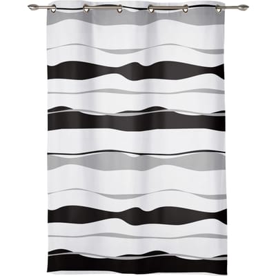 Geometrisch Blauw Vintage Marokkaans Patroon Decoratie Huis Gordijnen Huishoudelijke Artikelen Raamgordijn Woonkamer gordijnen voor slaapkamer 135W x 60H(cm)