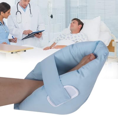 Zachte Hielbeschermers, 2 Stuks Comfortabele Voet- en Enkelsteun Kussens voor Bescherming en Warmte, Anti-decubitus Kussens voor Voeten en Hielen