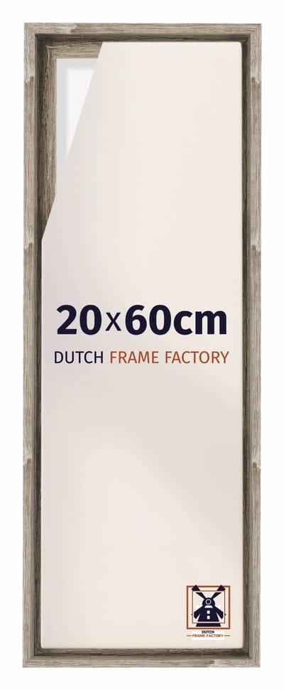 Baklijst 20x60 cm - Sonoma Eiken - Geschikt voor Canvasdoek - MDF Baklijst Lausanne