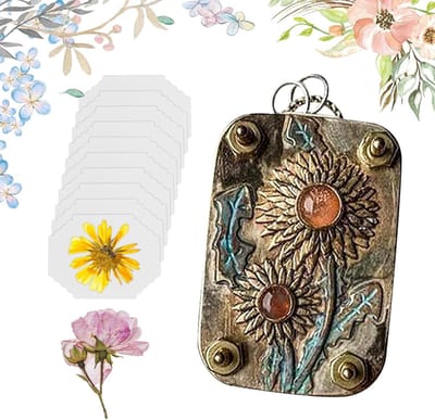 Micro Flower Press voor Kinderen - Mini Plant Press voor DIY Bloemenpers en Creatieve Knutselprojecten - Perfect Cadeau voor Kunstliefhebbers