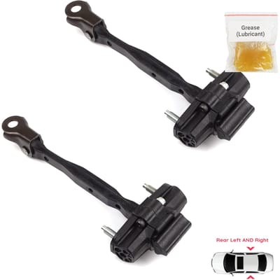 BDP1235-1 2 Pièces Butée de Charnière de Porte Arrière Limiteur de Sangle pour Vauxhall Opel Astra K B16 Crossland X Cruze 2016-2019 Buick Verano 13456270