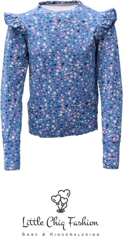 Funkle Girls Longsleeve met bloemenprint