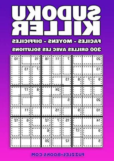 Sudoku Killer Grilles - Logische Puzzels - Hersenen Trainen - 300 Unieke Puzzels - A4 Formaat - Niet Van Toepassing