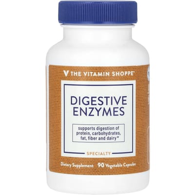 The Vitamin Shoppe, Spijsverteringsenzymen, 90 Plantaardige Capsules
