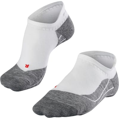 FALKE RU4 Invisible anti-blaar katoen functioneel materiaal hardloopsokken heren wit - maat 42-43