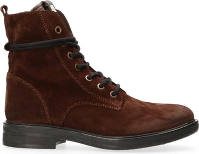 Maruti - Anabela Veterboots Brown - Dark Brown / Lizard - 38