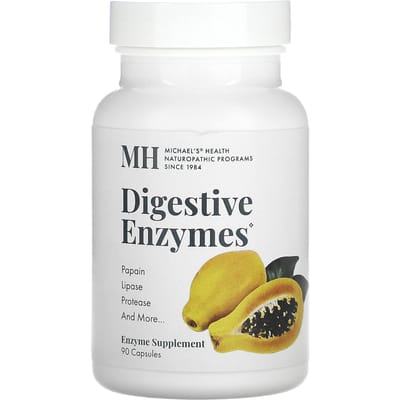 Michael's Naturopathisch, Spijsverteringsenzymen, 90 Capsules