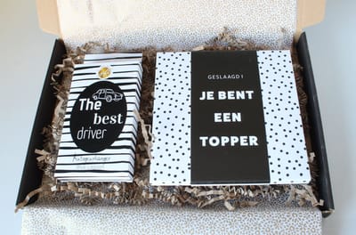 Brievenbus cadeau Best Driver - cadeau geslaagd rijbewijs