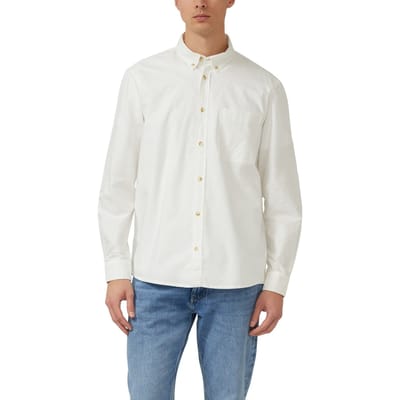s.Oliver  Shirts Offwhite Taglia: M | Camicie Casual Outlet | Uomo | Bianco
