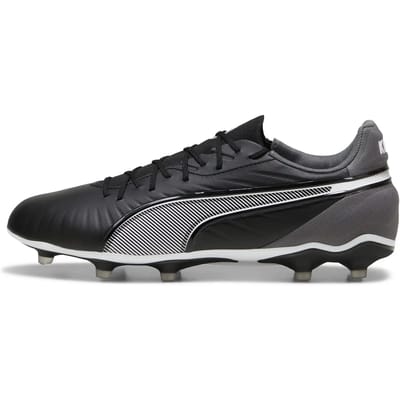 Puma King Match FG/AG voetbalschoenen zwart maat 39 voor kinderen.