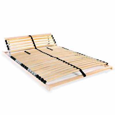 vidaXL - Lattenbodem - met - 28 - latten - 7 - zones - 120x200 - cm