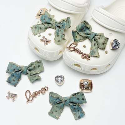 Schoenaccessoires-geschikt voor crocs charms- geschikt voor crocs pins- geschikt voor crocs Accessoires- geschikt voor Crocs Jibbitz-CJ-169 Liefde cowboy knoop