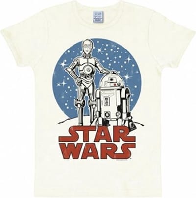 Star Wars Droids shirt heren slim fit - Large