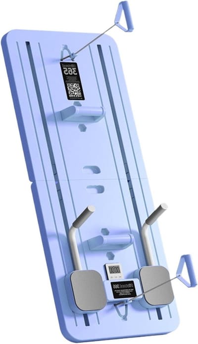 Pilates Board - Buiktrainer Core - Thuis Fitness - Automatische Rebound - 106 x 41 cm - Paars