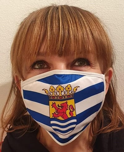 Mondkapje Zeeuwse vlag
