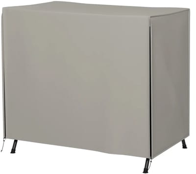 Hollywood Schommelhoes - Beschermhoes voor Tuinschommel - Winterbestendig, Scheurvast, Stofvrij & UV-bestendig- voor Schommelbank, Tuinstoelen - Tuin, Terras, Balkon - 177 x 114 x 152 cm - Grijs