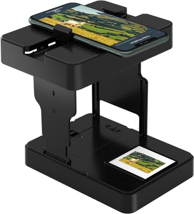 HEZIVO® Negatiefscanner voor oude Foto's - Negatievenscanner 35 mm - Digitaal Converter - Diascanner