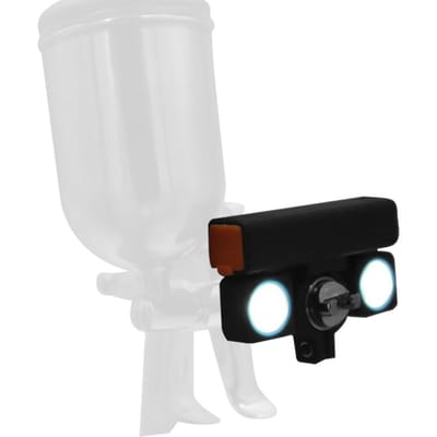 Lampe de pulvérisation Lampe d'aérographe Lampe de pulvérisation universelle Lampe de remplissage rechargeable réglable 0 violet