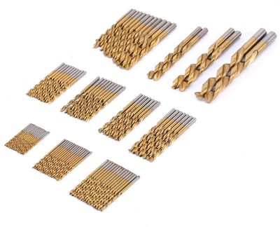 Borenset 99 Delig - Metaal Hout Plastic - Precisie Boren - Ti-gecoat HSS Staal - 1.5mm tot 10mm