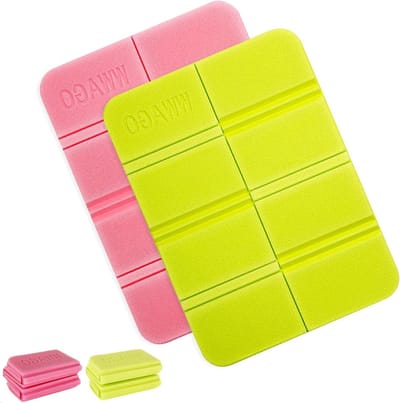 Vouwbare Set van 2 Thermische Zitkussens voor Kinderen - Ideaal voor Buiten, Speeltuin, Tuin en Camping Activiteiten