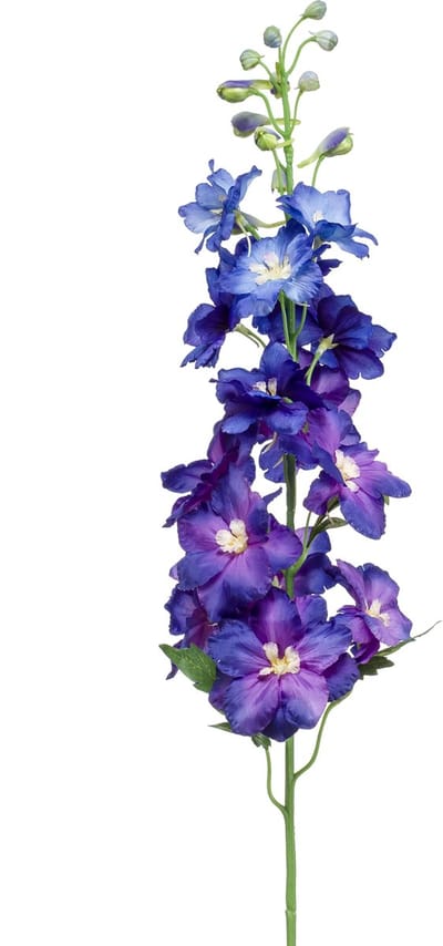 Emerald - Kunstbloem Ridderspoor 95cm donkerblauw - Kunstplant voor binnen
