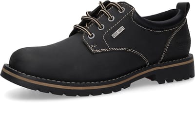 Dockers by Gerli Heren Sneaker gevoerd Memory‑Foam 53WI010‑401‑100 zwart