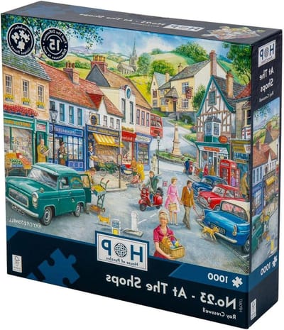 Legpuzzel - Puzzelspel - Ontspanning thuis - Vind de verschillen - 1000 stukjes - Meerkleurig