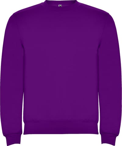 Paarse unisex OEKO TEX sweater Classica merk Roly maat M